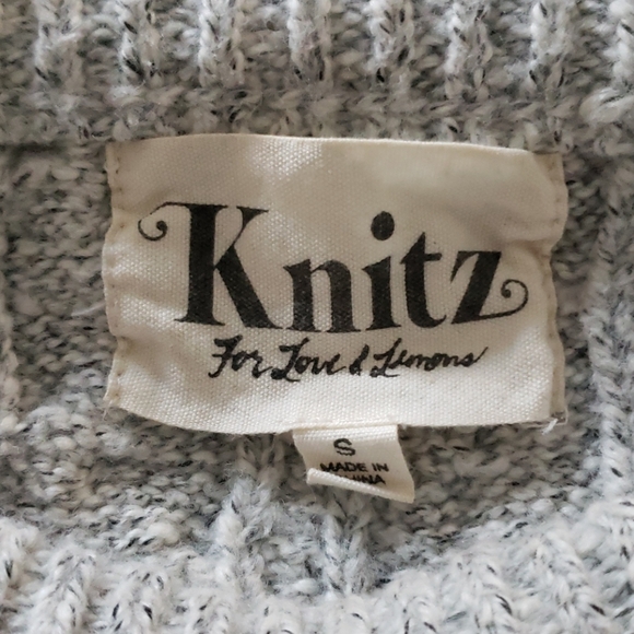 KNITZ by For Love & Lemons sweater dress - Picture 6 of 7